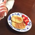 ☆いちごタルト☆★'s cooksnap of when they made もっちもち♡かぼちゃパンケーキ.