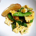 ＴＯＭＯＷＡＴ's cooksnap of when they made 簡単♪スナップえんどうの玉子とじ(^^).