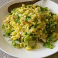 時花菜's cooksnap of when they made 簡単♪シャキシャキ！レタスチャーハン(^・^).