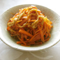 時花菜's cooksnap of when they made 時短！人参と油揚げの煮物.