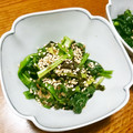 B子chan's cooksnap of when they made ほうれん草のお浸し§おかか＆ごま海苔.