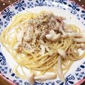 みず＊'s cooksnap of when they made ほたて♡ベーコン♡きのこのパスタ♪.