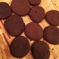 まーちゃ＊'s cooksnap of when they made グルテンフリー乳なし☆米粉チョコクッキー.
