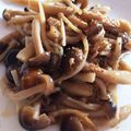 Amerixx's cooksnap of when they made うどん屋の甘辛きのこの生姜煮.
