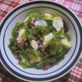 メルカド's cooksnap of when they made タコとあおさの酢の物.