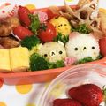 3chan。's cooksnap of when they made キャラ弁♡まんま〜るリラックマ.