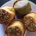 ミーアゆっきー's cooksnap of when they made 大豆粉☆2種類マフィン＊抹茶＋ノーマル.