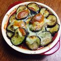 らりるれりこ's cooksnap of when they made 小麦粉、バター不要♡茄子トマトグラタン.