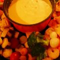 団子３兄弟の母's cooksnap of when they made レンジで本格　シャウのチーズフォンデュ.
