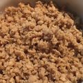 よしリンゴＣＰ's cooksnap of when they made 我が家の人気メニュー♪鶏そぼろ丼.