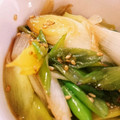 ブルースカイママ's cooksnap of when they made ねぎのゴマ油炒め.