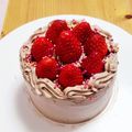 しにまかや's cooksnap of when they made 絶対膨らむ！小さめココアスポンジケーキ☆.