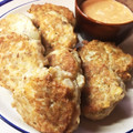 kecc's cooksnap of when they made 鯵とささみのハンバーグ.