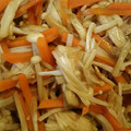 志瑞遼子's cooksnap of when they made 困った時に【人参とエノキのゴマ炒め】♪.