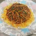もぐ・ω・くま's cooksnap of when they made モチッ♪カリッ♪　☆台湾 あんかけ 麺☆.