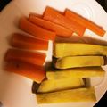 naysue's cooksnap of when they made 離乳食　にんじんとさつまいものスティック.