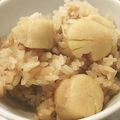 ぷよた's cooksnap of when they made 生姜のいい香り♪筍と帆立の炊き込み御飯.