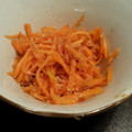 トリノオリンピック☆'s cooksnap of when they made あっという間の！韓国風にんじん旨辛和え.