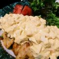 nnyanntyann's cooksnap of when they made 玉ねぎなし！揚げない！簡単チキン南蛮！.