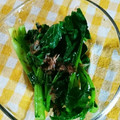 Pakako☆'s cooksnap of when they made 基本の和食17　ほうれん草のおひたし.