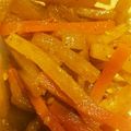 こぼく's cooksnap of when they made 大根とにんじんのカレーきんぴら.