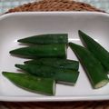 さーパパ's cooksnap of when they made 【超速】5分で焼きオクラ.
