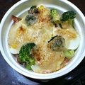 sumirenohana's cooksnap of when they made ブロッコリーのマヨグラタン.