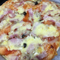 chocotiara's cooksnap of when they made 焼くまで5分♡捏ねずに簡単美味しい♡ピザ.