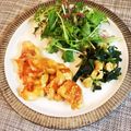 あいちー☻'s cooksnap of when they made ＊ほうれん草ときのこ超シンプル塩麹炒め＊.