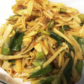 OKing's cooksnap of when they made じゃがいもとねぎのオイスターソース炒め.