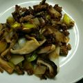 M130018's cooksnap of when they made おつまみに☆長ねぎと椎茸のパパッと炒め♪.