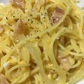 クックPEVDFZ☆'s cooksnap of when they made 簡単！本格カルボナーラ.