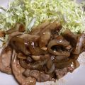 私は苺大福's cooksnap of when they made 【時短】じゅんわり柔らか♡豚の生姜焼き.
