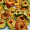 だにっこ's cooksnap of when they made ☆たまピー☆卵焼きinピーマン！.