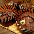 ＊uco＊'s cooksnap of when they made 本格！チョコとバナナのカップケーキ.