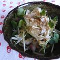 ピンクのたまご's cooksnap of when they made かいわれ大根とミョウガのかつぶし和え♪.