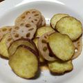 ｓｈｕｍｉ's cooksnap of when they made サツマイモとレンコンの胡麻まぶし.