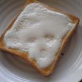 亜久里's cooksnap of when they made とろ～り＊チーズケーキトースト.