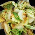 和☆2049's cooksnap of when they made お弁当に★白菜と桜エビのニンニク醤油炒め.