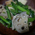 ketuji's cooksnap of when they made サクぷり♥︎厚揚げれんこん中華炒め.