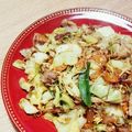 メダカの赤ちゃん's cooksnap of when they made 残り食材を使ったそーめん焼きそば.