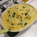 桂☆花's cooksnap of when they made ★幼児食★コーンカルボナーラうどん.
