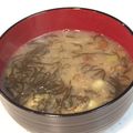 ChunChun☆≡'s cooksnap of when they made もずくとなめこのお味噌汁.