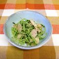 龍青空ママ's cooksnap of when they made 豆苗とベーコンのパルメザン炒め.