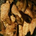 kyichikawa's cooksnap of when they made 鶏肉と茄子のごま味噌炒め.
