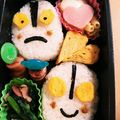 itushiki's cooksnap of when they made 【キャラ弁】ウルトラマン♡おにぎり.
