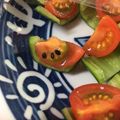 aimaimiiy's cooksnap of when they made キャラ弁✿スイカな「おかず」.