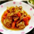 4double5's cooksnap of when they made スペアリブのマーマレード煮.