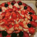 Ayakoyako's cooksnap of when they made 本格♪いちごたっぷりタルト.