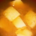 ♥ミルクティ♥'s cooksnap of when they made 豆腐の味噌汁.